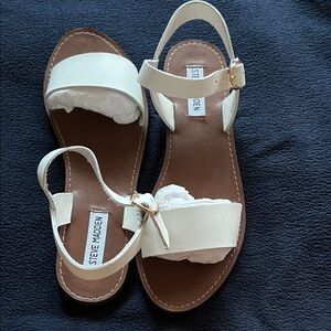 Steve Madden Cream and Tan Sandals for Women